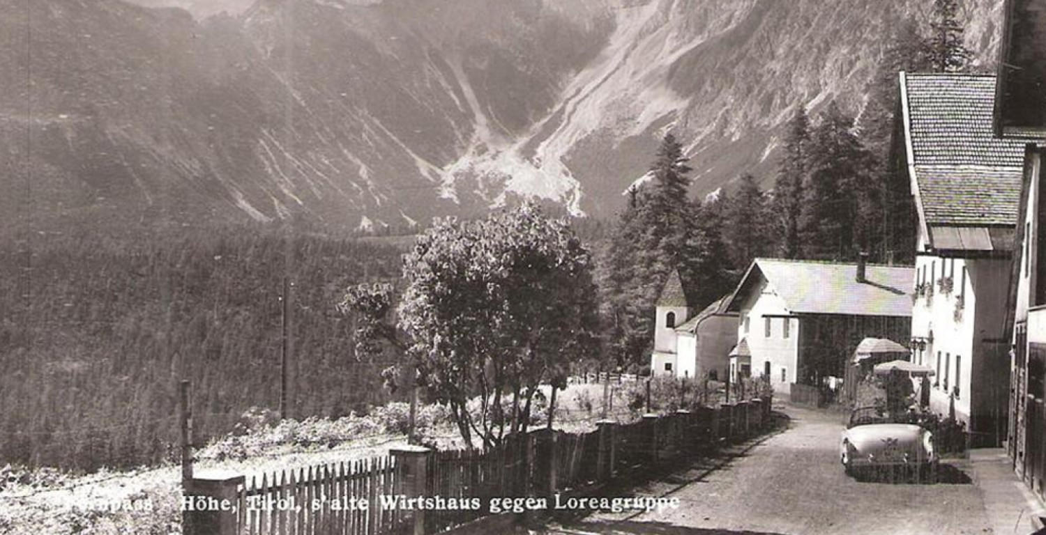 Historische Bilder vom Fernpass